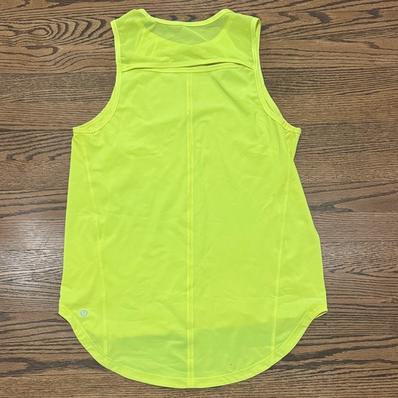 Lululemon Athletica Neon Yellow Tank Top - Picture 2 of 3